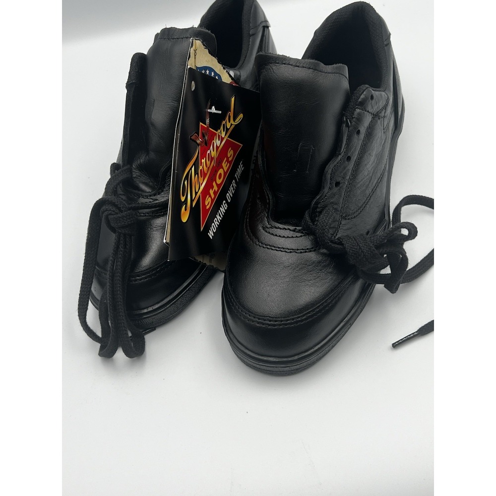 Lady Thorogood Women's Oxford Code 3 Series Black Size 6w Made In USA NWT